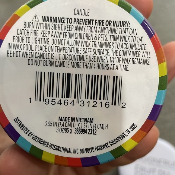 Dragonfruit Fruit du dragon Scented Pride set of 2 Candles - Picture 4 of 5